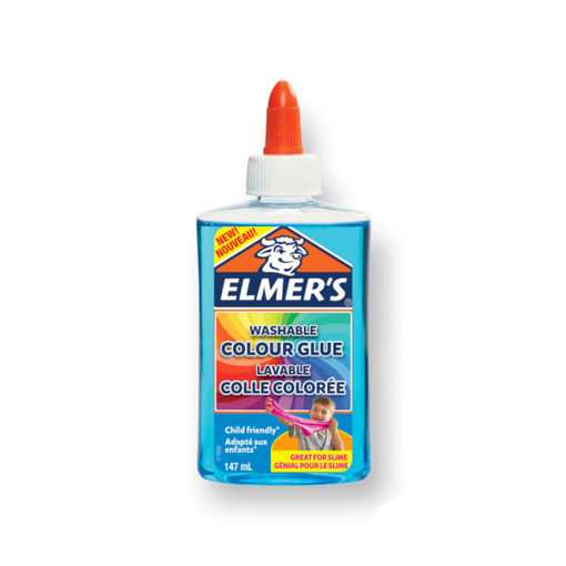 Picture of ELMERS CLEAR GLUE BLUE 147ML